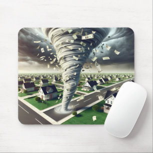 Tapis De Souris Tornade de l'argent immobilier