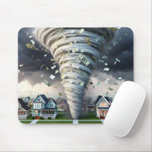 Tapis De Souris Tornade de l'argent immobilier