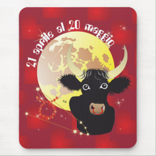 Tapis De Souris Toro 21 avril 20 maggio Tappetini per mouse