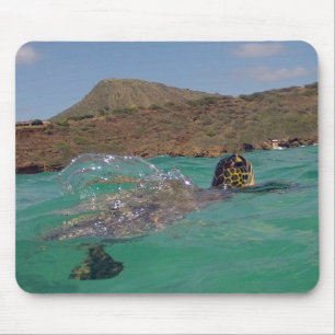 Tapis De Souris Tortue de mer verte d'Hawaï