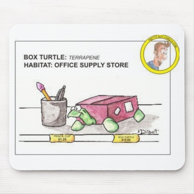 Tapis De Souris Tortue Mousepad (Devant)