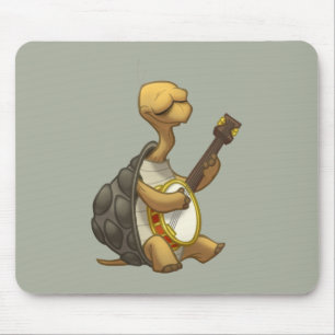 Tapis De Souris Tortue Mousepad de Banjo-Strummin'
