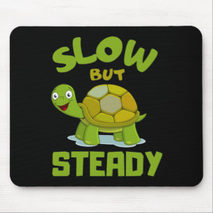 Tapis De Souris tortue tortue lente mais stable