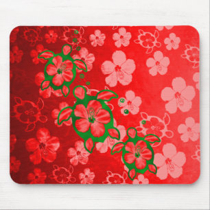 Tapis De Souris Tortues de Honu de Noël