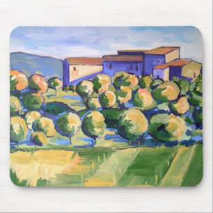 Tapis de souris toscan de paysage