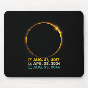 Tapis De Souris Total Solaire Eclipse 2024 Totalité Liste de contr