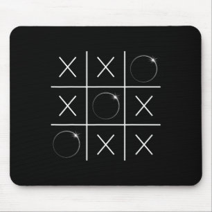 Tapis De Souris Total Solaire Eclipse Tic Tac Toe 04.08.2024 Garço