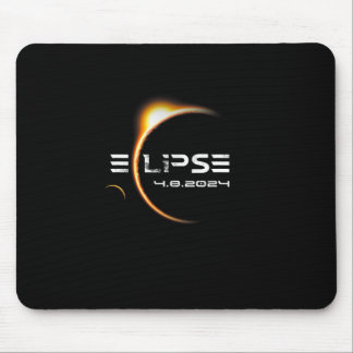 Tapis De Souris Totalité 4.08.2024 Total Éclipse Solaire 2024
