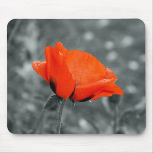 Tapis De Souris Touche couleur pavot mousepac