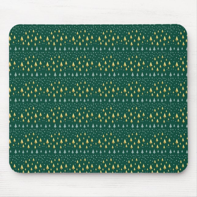 Tapis De Souris Touche élégante de Noël (Devant)