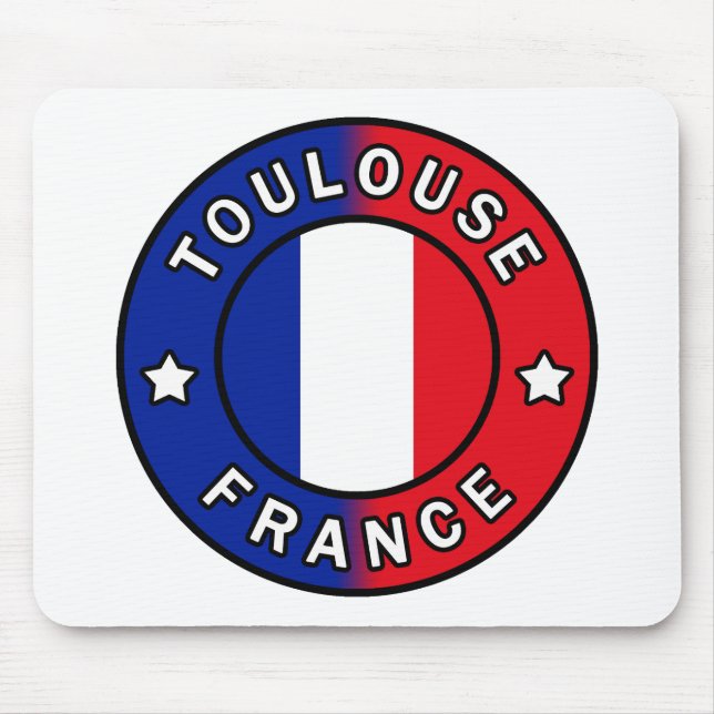 Tapis De Souris Toulouse France (Devant)