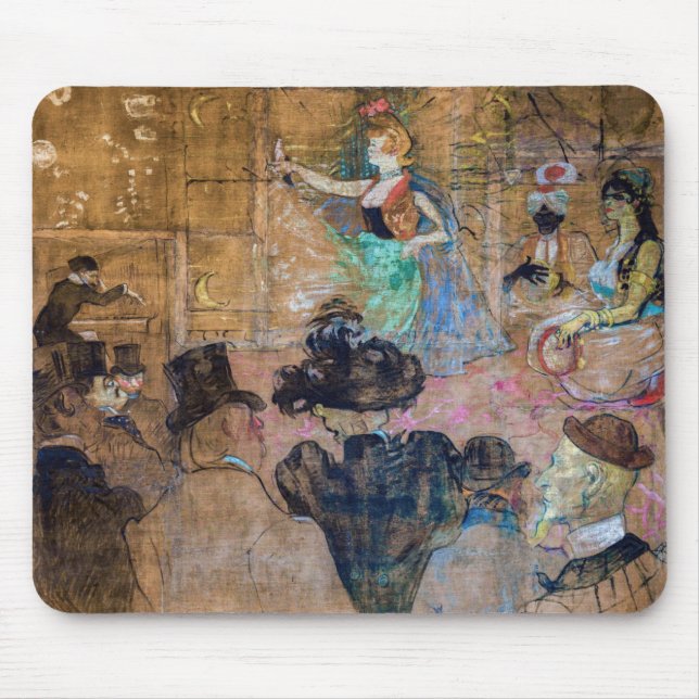 Tapis De Souris Toulouse-Lautrec - Danse Maure / Les Almehs (Devant)