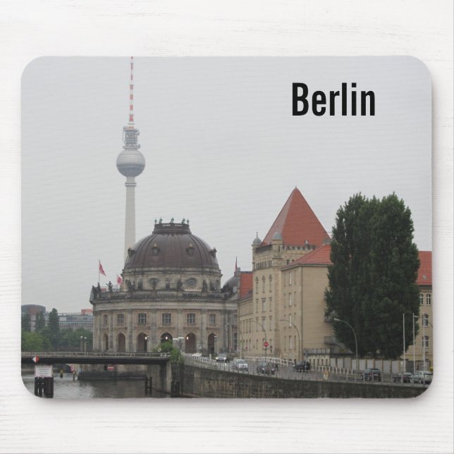 Tapis De Souris Tour de télévision de Berlin (Devant)
