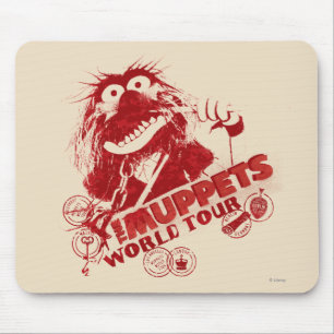 Tapis De Souris Tour du monde des animaux