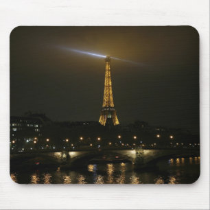 Tapis De Souris Tour Eiffel la nuit, Paris,