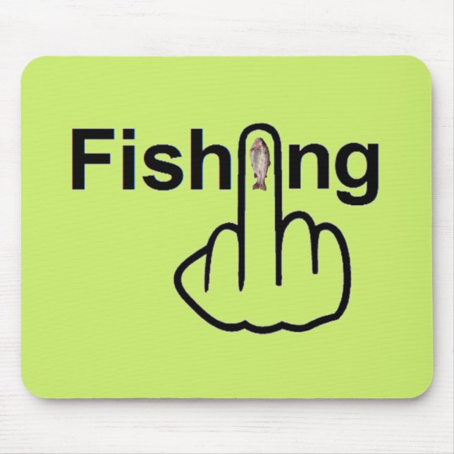Tapis De Souris Tournage de pêche Mousepad (Devant)