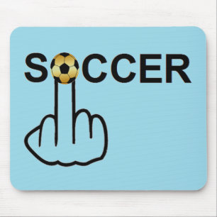 Tapis De Souris Tournage de soccer Mousepad