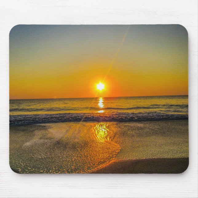 Tapis De Souris Tournée de plage Mousepad (Devant)