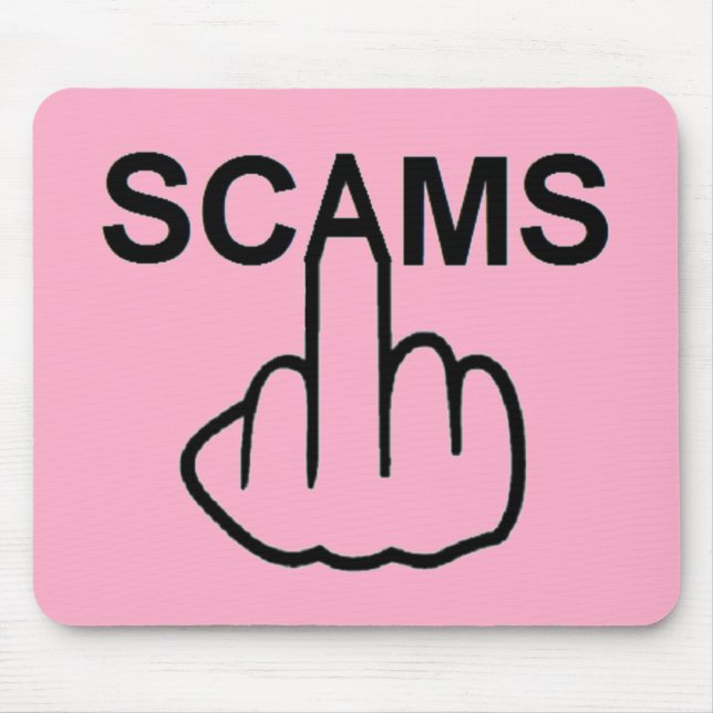 Tapis De Souris Tourner les escroqueries de Mousepad (Devant)