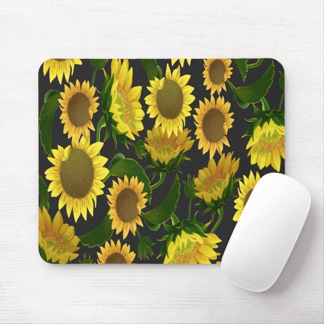 Tapis De Souris Tournesol (Avec souris)