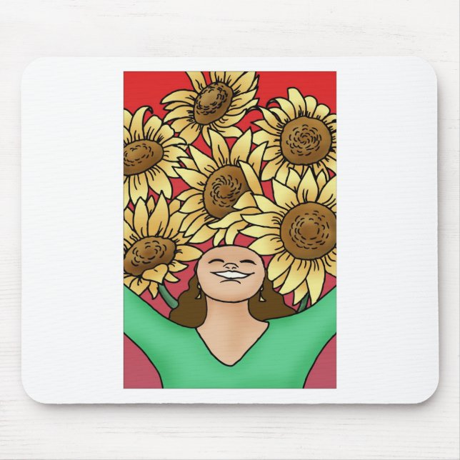 Tapis De Souris Tournesol (Devant)