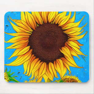 Tapis De Souris Tournesol de campagne