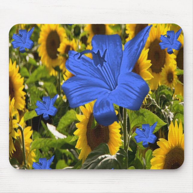 Tapis De Souris Tournesol Mousepad (Devant)