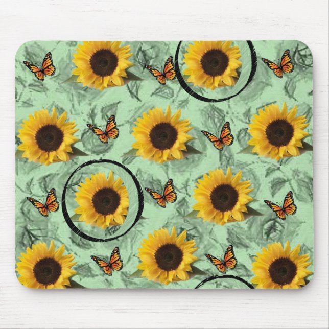 Tapis De Souris Tournesol Mousepad (Devant)