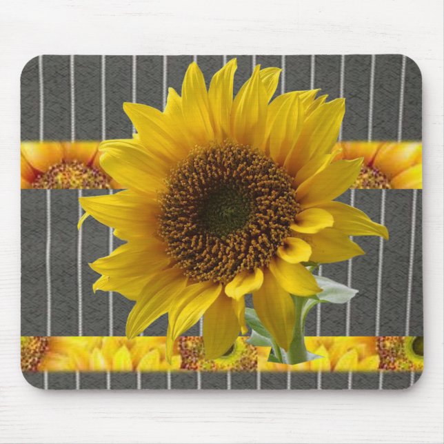 Tapis De Souris Tournesol Mousepad (Devant)