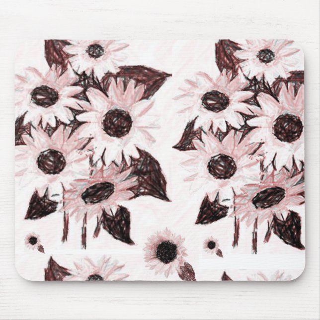 Tapis De Souris Tournesol Mousepad (Devant)