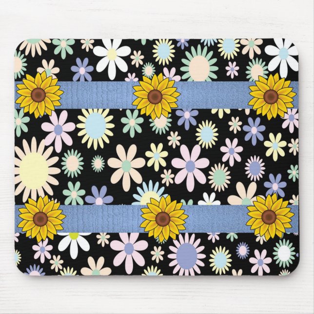 Tapis De Souris Tournesol Mousepad (Devant)