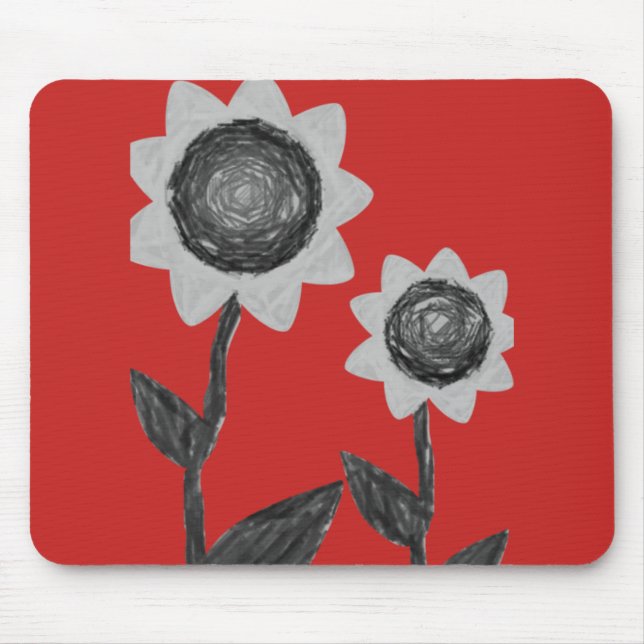 Tapis De Souris Tournesol Mousepad (Devant)