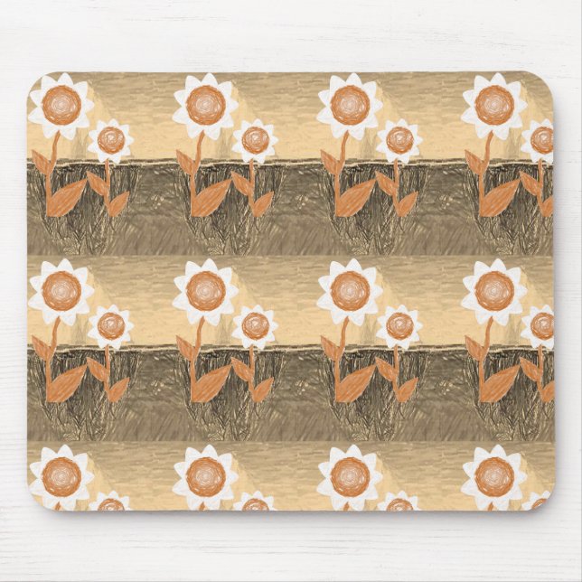 Tapis De Souris Tournesol Mousepad (Devant)