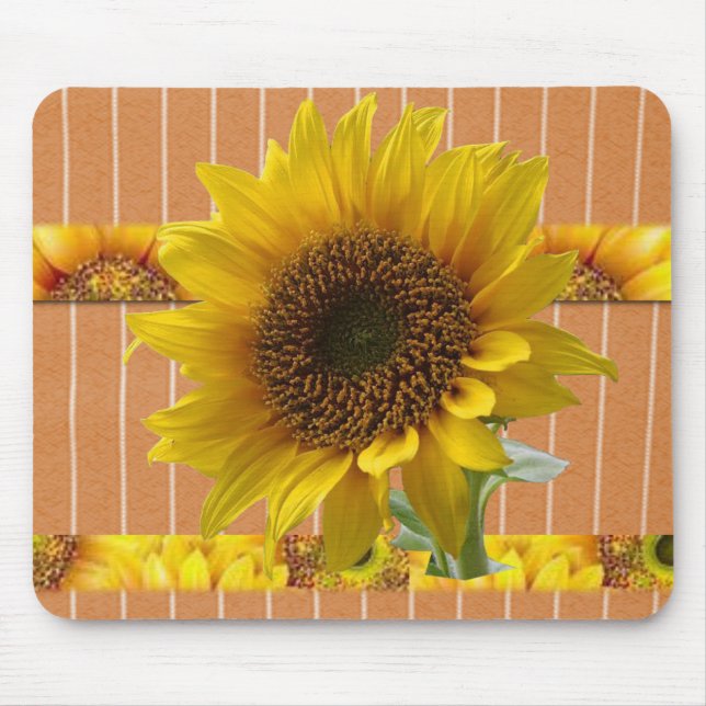 Tapis De Souris Tournesol Mousepad (Devant)
