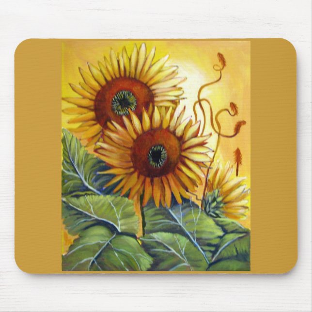 Tapis De Souris Tournesols (Devant)