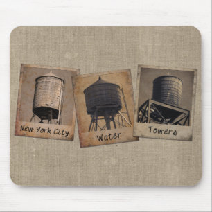 Tapis De Souris Tours d'eau de New York