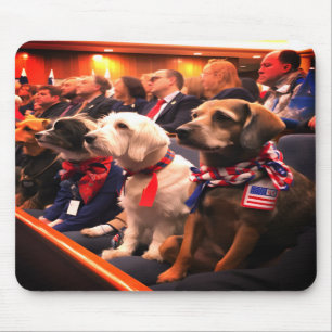 Tapis De Souris Tous les chiens américains + chiots ordinateur por