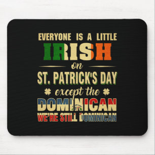Tapis De Souris Tout le monde est la petite Saint Patrick irlandai