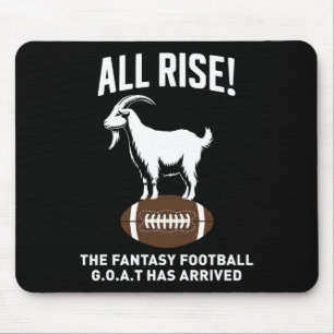 Tapis De Souris Toute Monter L'Imaginaire Chèvre De Football Est A