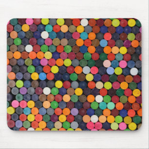 Tapis De Souris Toutes les couleurs des crayons, plats finissent