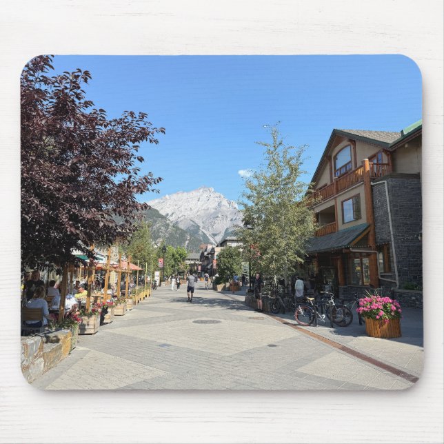 Tapis De Souris Town of Canmore in Alberta Canada (Devant)