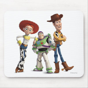 Tapis De Souris Toy Story 3 - Buzz Woody Jesse