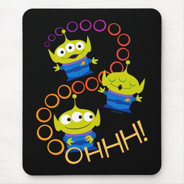 Tapis De Souris Toy Story 4 | Aliens "Ooooh" (Devant)