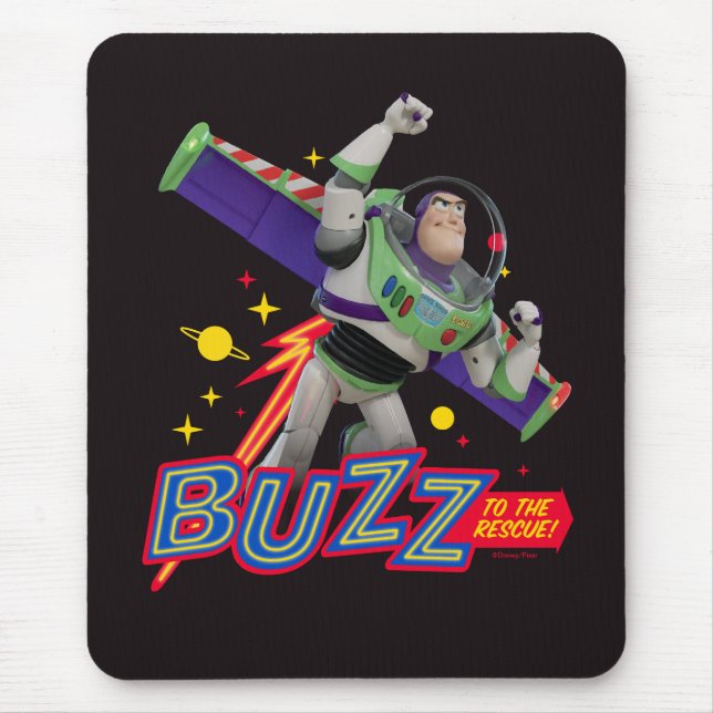 Tapis De Souris Toy Story 4 | Buzz À La Secourt ! (Devant)