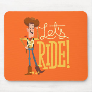 Tapis De Souris Toy Story 4  Illustration de Woody "Ride"