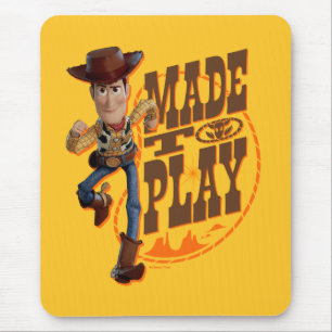Tapis De Souris Toy Story 4  Woody "made to Play"