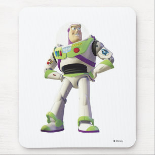 Tapis De Souris Toy Story Buzz Lightyear mains debout sur les hanc