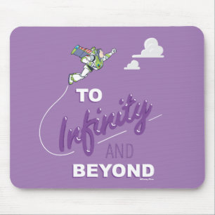 Tapis De Souris Toy Story  Buzz Vol "À L'Infini Et Au-Delà"