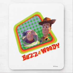 Tapis De Souris Toy Story Design Buzz et Woody Friends