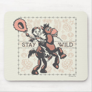 Tapis De Souris Toy Story Jessie et Bullseye "Restez Sauvage"